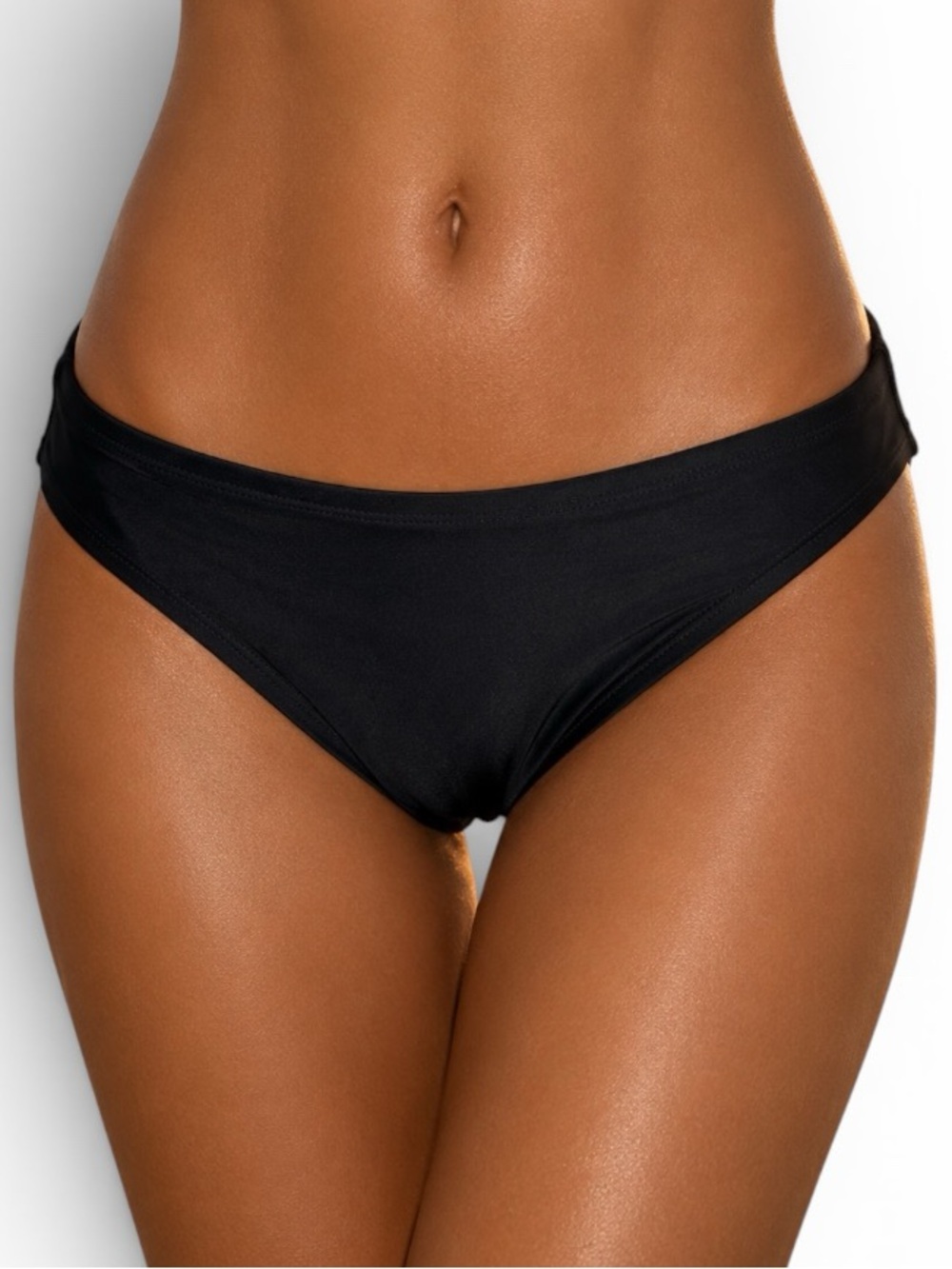 Adidas Sport Hipster Bikini Swim Sports Bottom Sz L NEW! Black